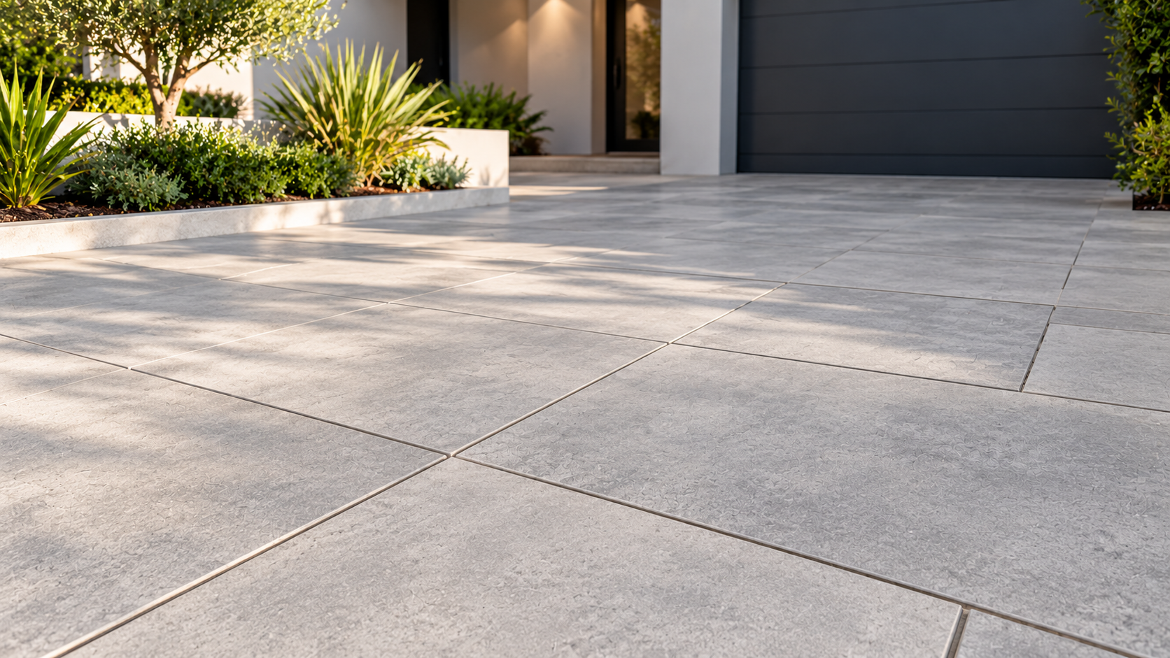 Concrete paving for a Swan View driveway or patio